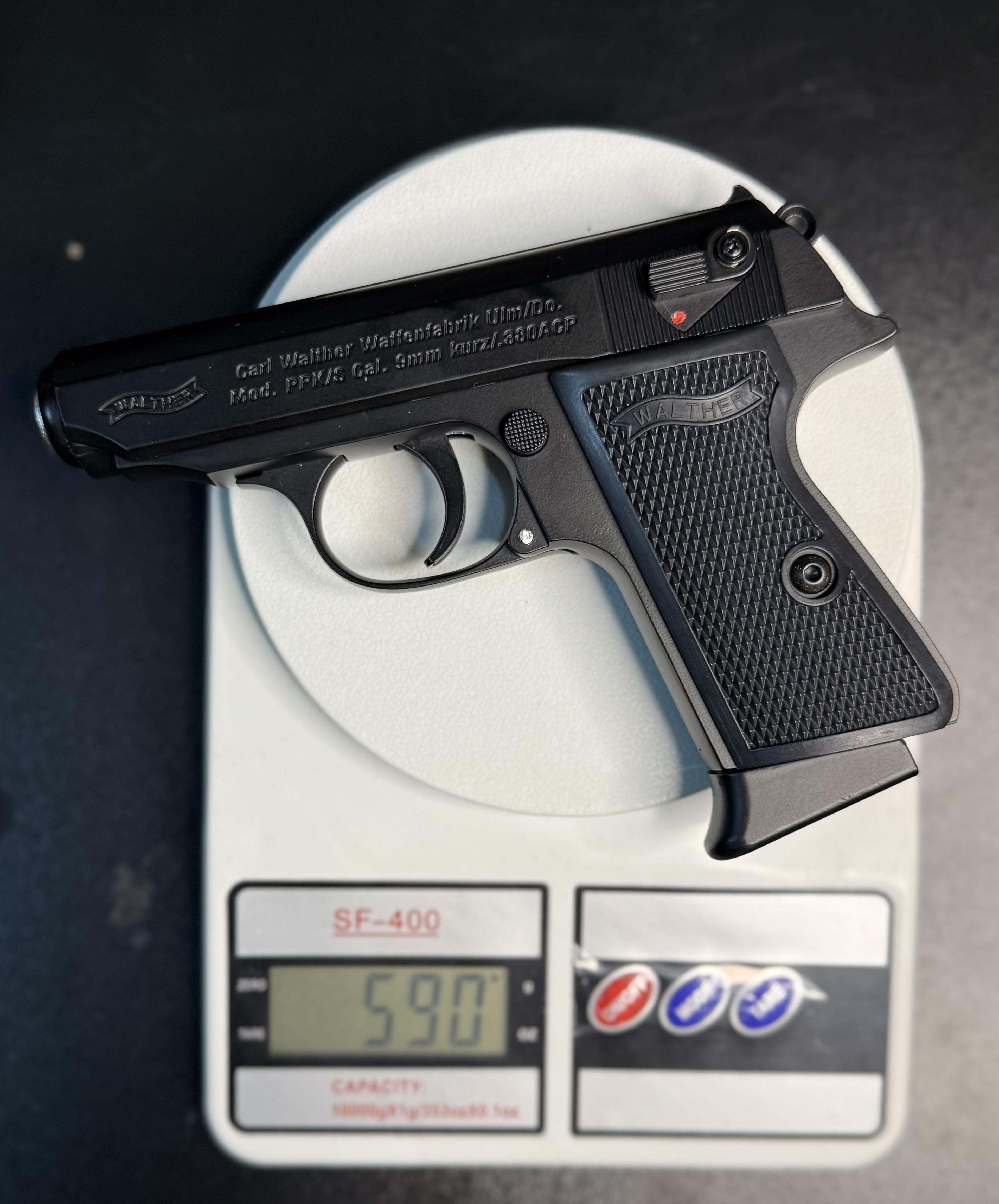 Walther PPK Spring Airsoft Toy Gun.