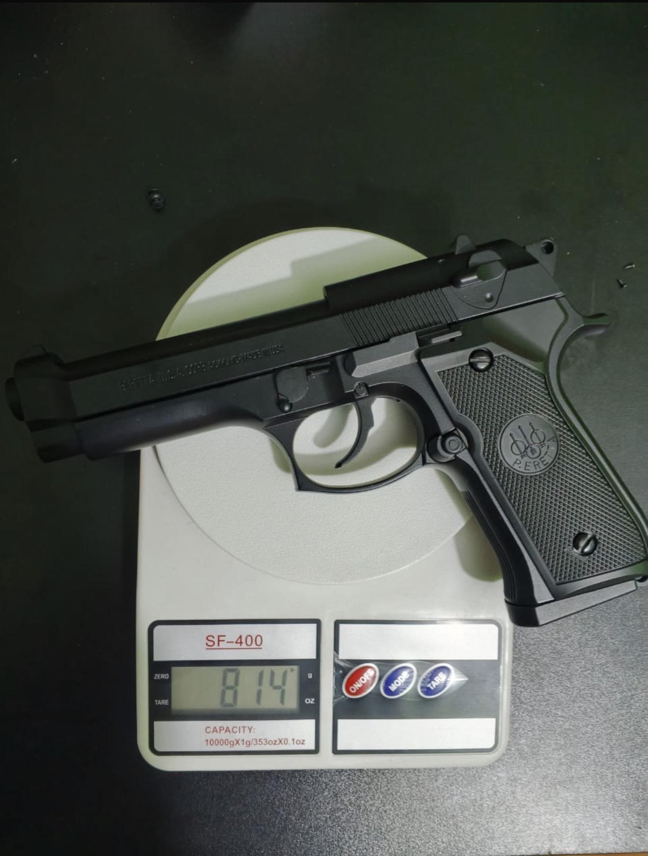 Beretta M92 Gel Blaster Toy Gun(Black)